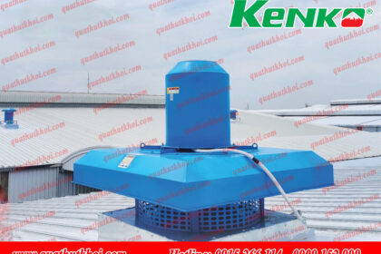 Quạt ly tâm hút khói gắn mái – Giải pháp thông gió, xử lý khói và khí thải cho các nhà xưởng, tòa nhà cao tầng