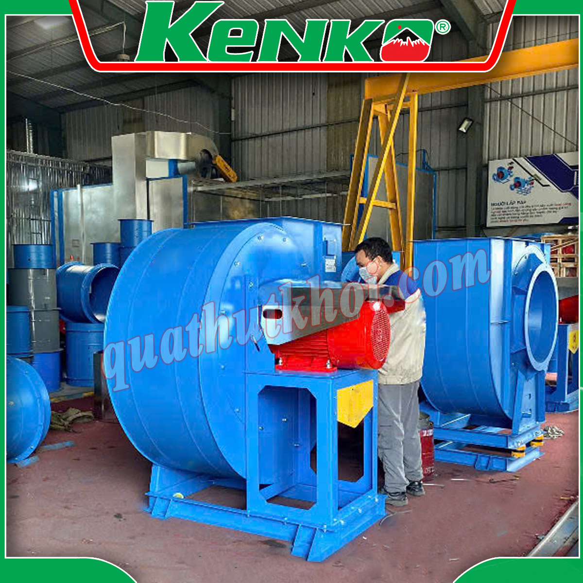 Nguyên lý hoạt động của quạt hút khói hành lang Nguyên lý hoạt động của quạt hút khói hành lang